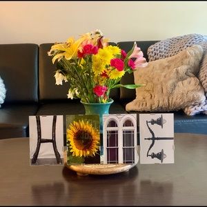 3 Letter Mom Sign $24.00 4 Letter Home Sign $32.00